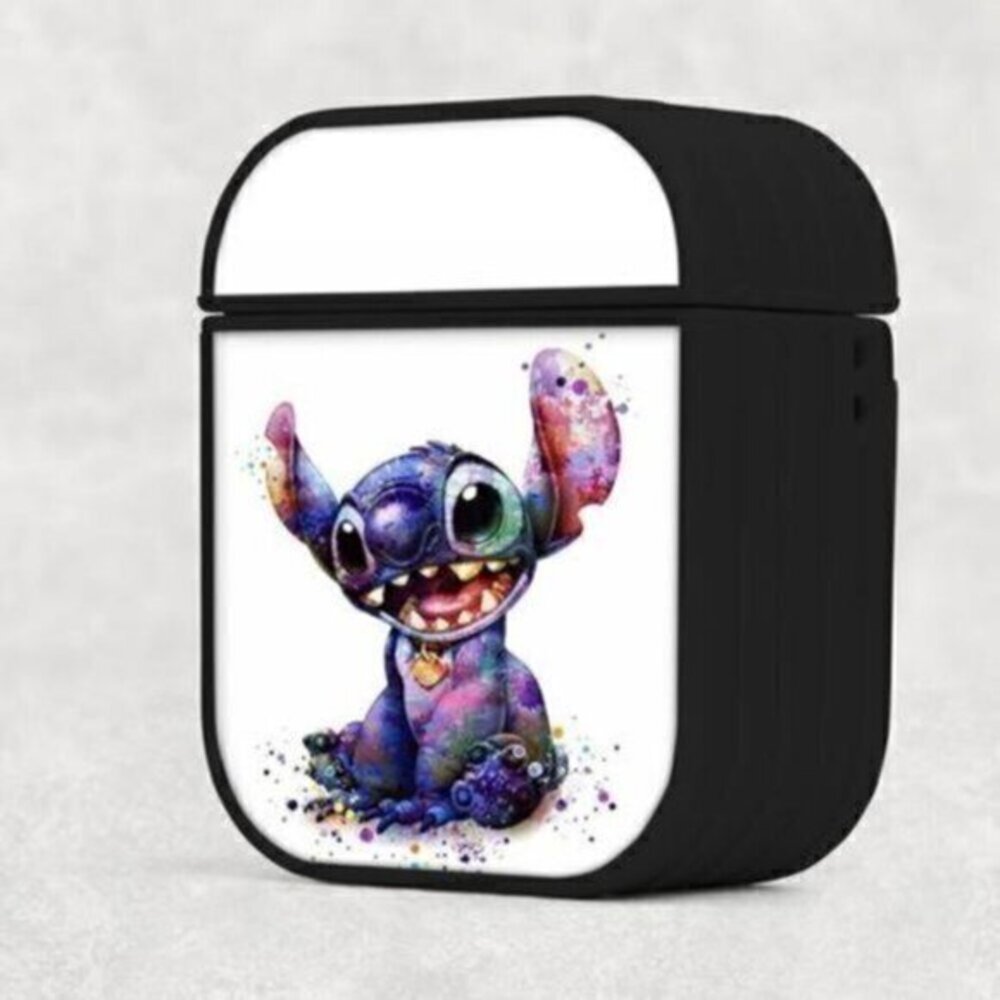 Stitch Water Color Airpod Case